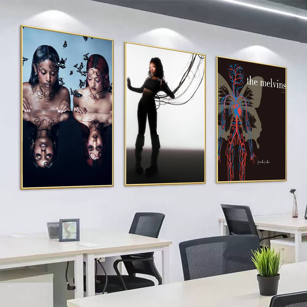 Nova Decor & Lighting Julestjerne - Póster de mariposas de la banda