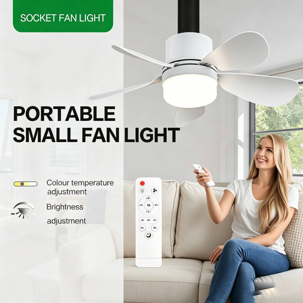 Led Lighting Decor - Ventilador de Techo con Luz y
