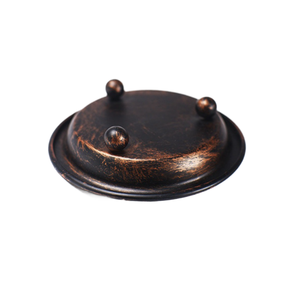 Candle Holder Set - Elegante Juego de 3 Portavelas Redondos