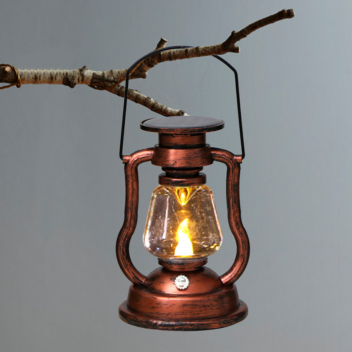 String Light Outdoor - Luz de Ambiente Retro LED Solar,