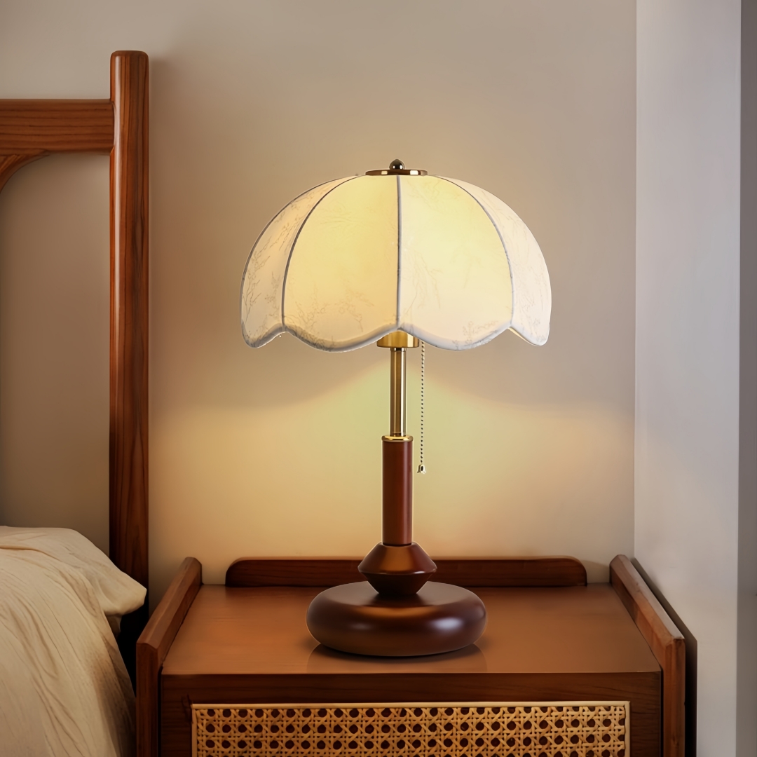 Led Lighting Decor - Lámpara de Mesa Vintage con Forma