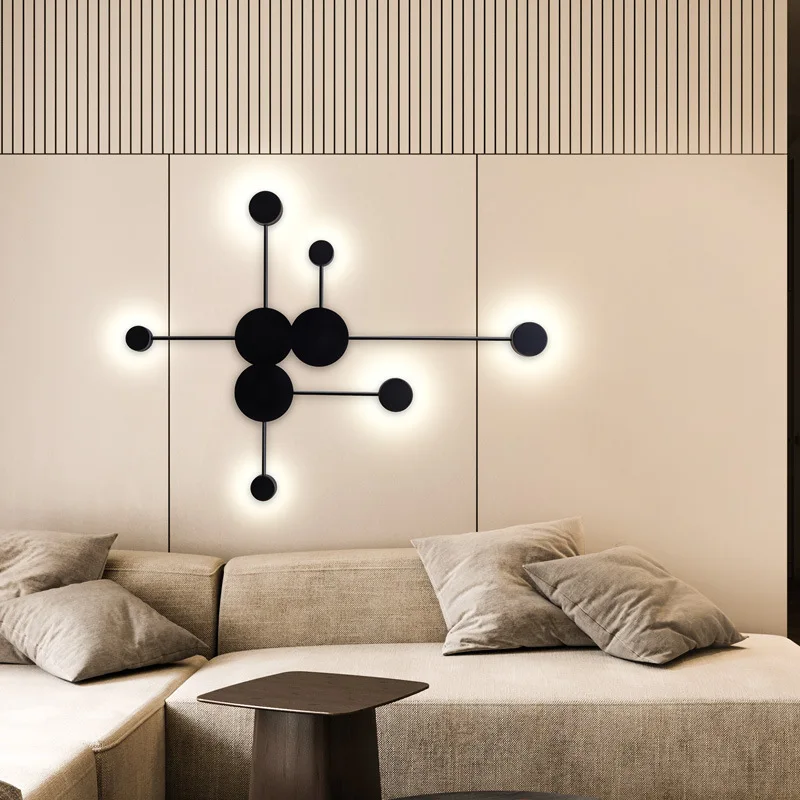 Foyer Lighting Wall Decor - Candelabro de pared Led moderno para