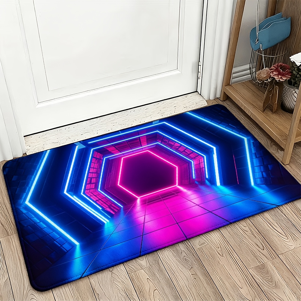 Lighting Effect Home Decor - Alfombra de Entrada con Efecto de