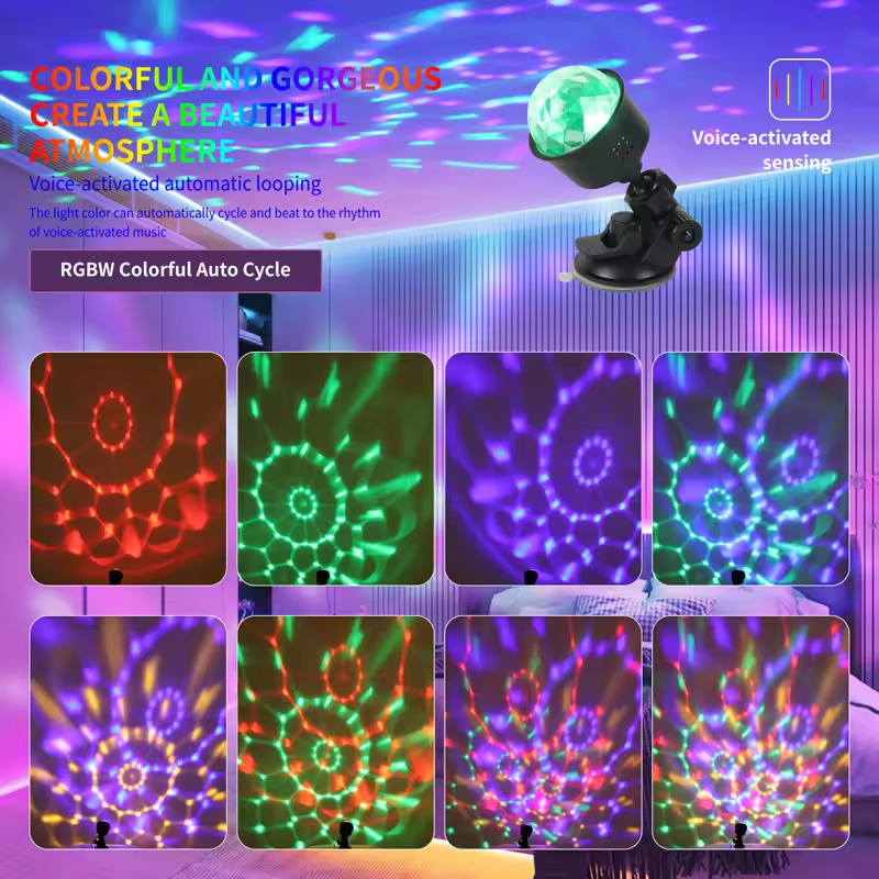 Bola de luz LED de discoteca a - Lighting Effect Home Decor reseña y precio