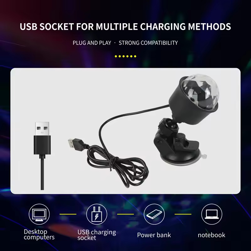 Bola de luz LED de discoteca a - Lighting Effect Home Decor reseña y precio