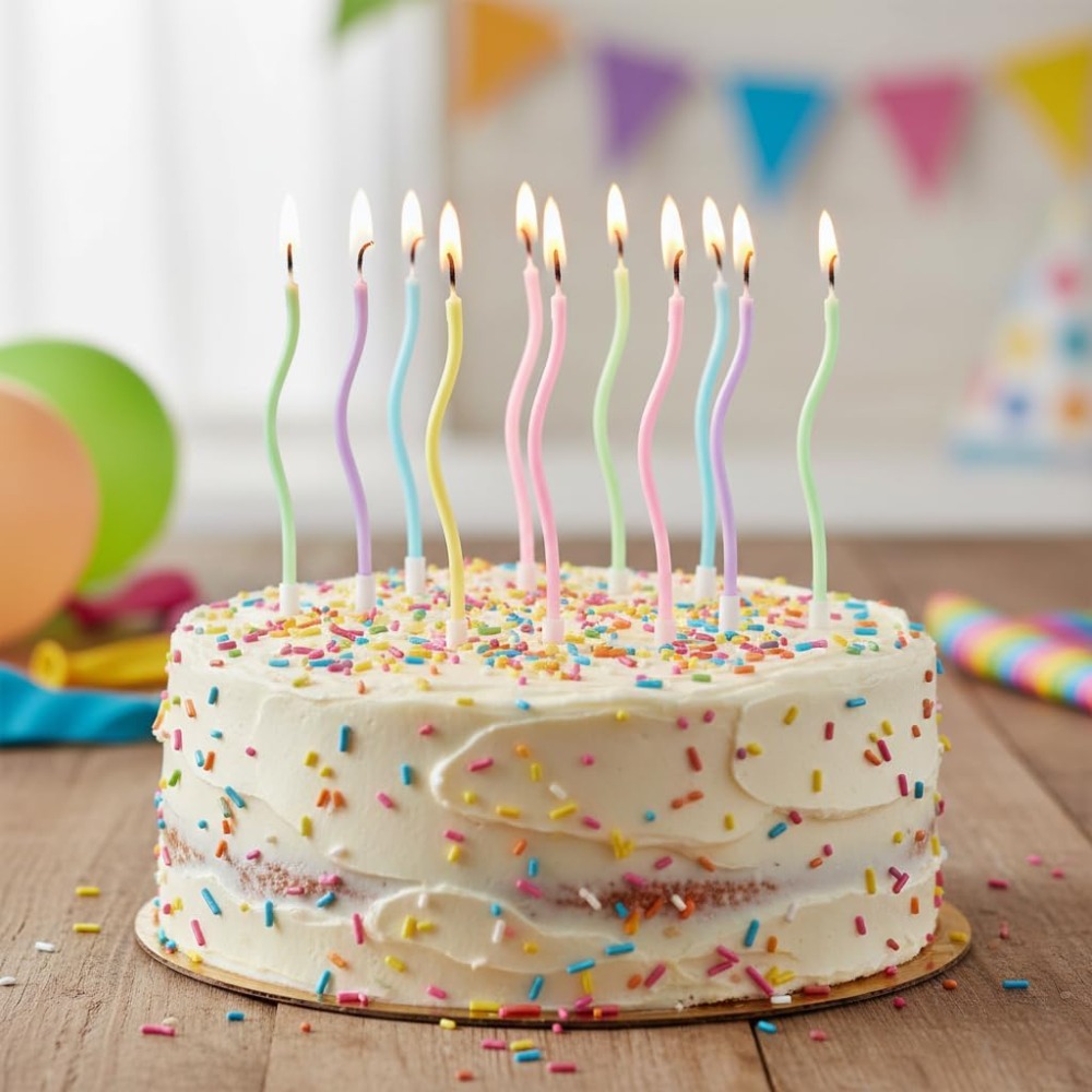 Juego de 12 Velas de Cumpleaño - Candle Holder Set reseña y precio