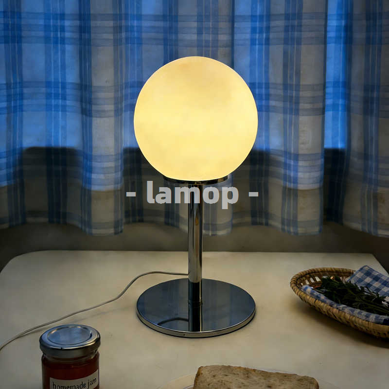 Lámpara de Mesa con Base Croma - Led Lighting Decor reseña y precio