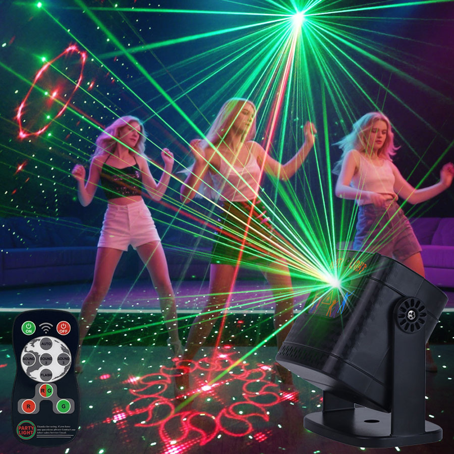 YSHR10 60 patrones R & G láser - Lighting Effect Home Decor reseña y precio