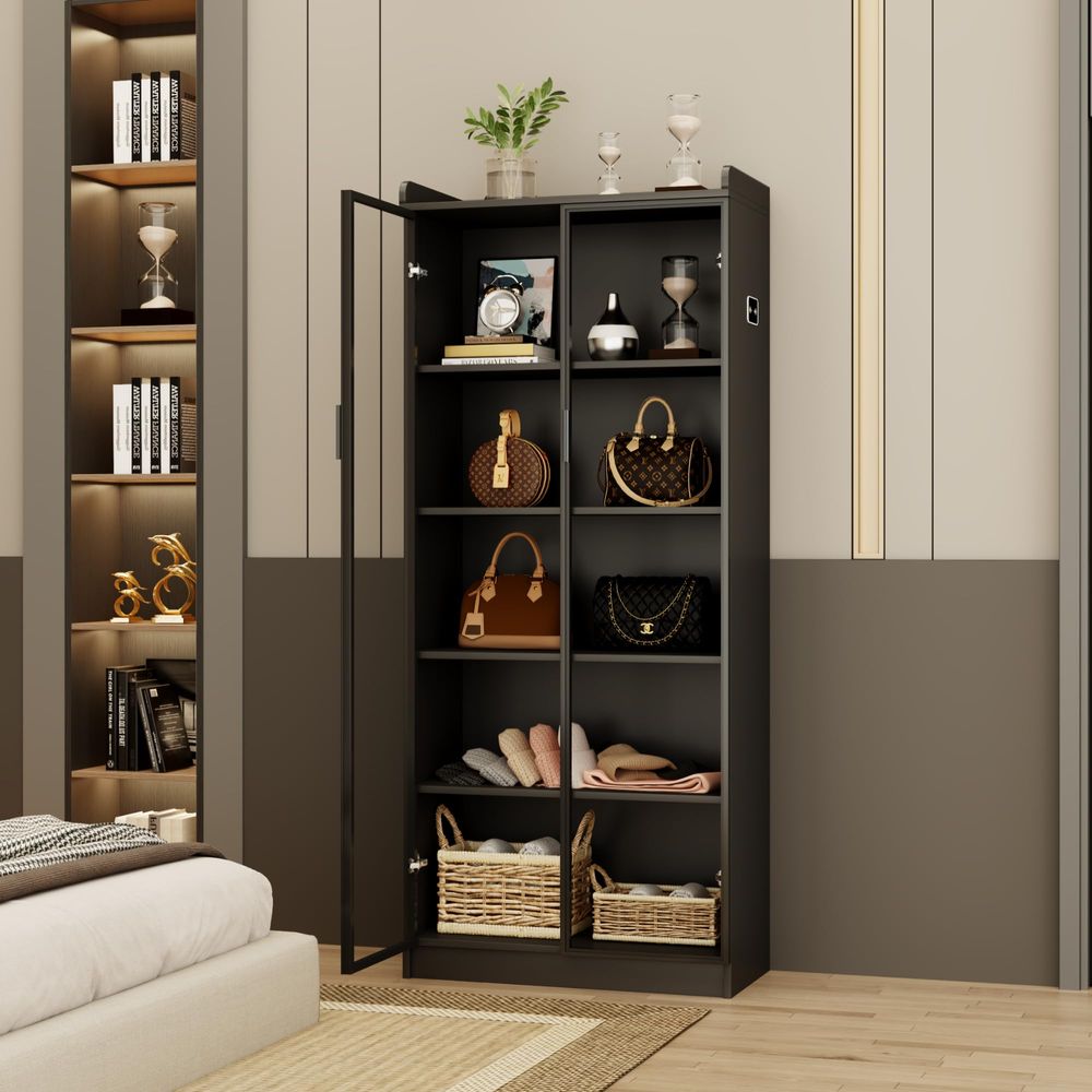 Vitrina con Estantes Ajustable - Lighting & Home Decor Studio reseña y precio