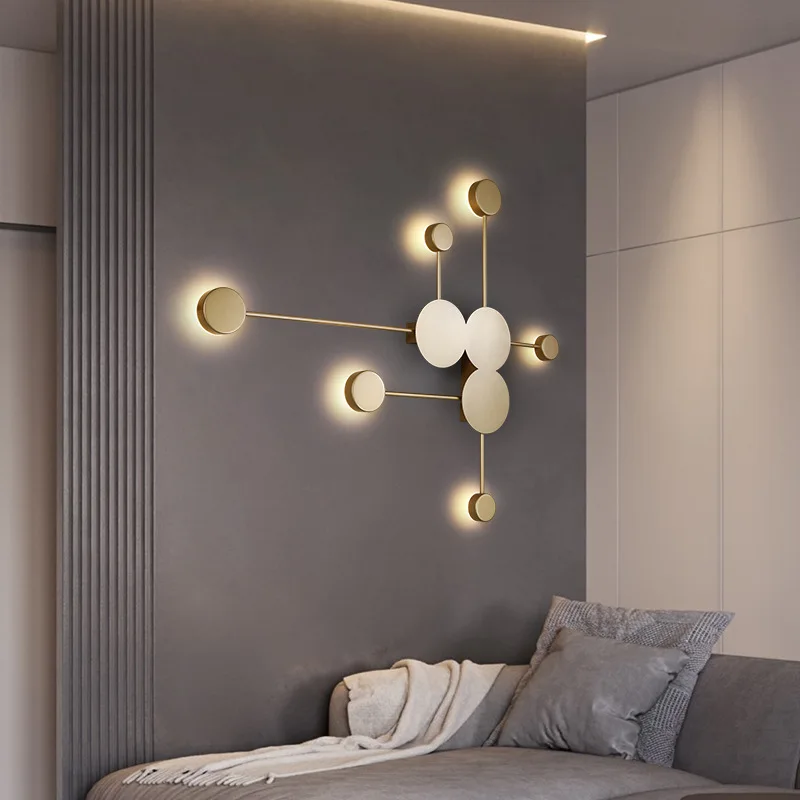 Candelabro de pared Led modern - Foyer Lighting Wall Decor reseña y precio