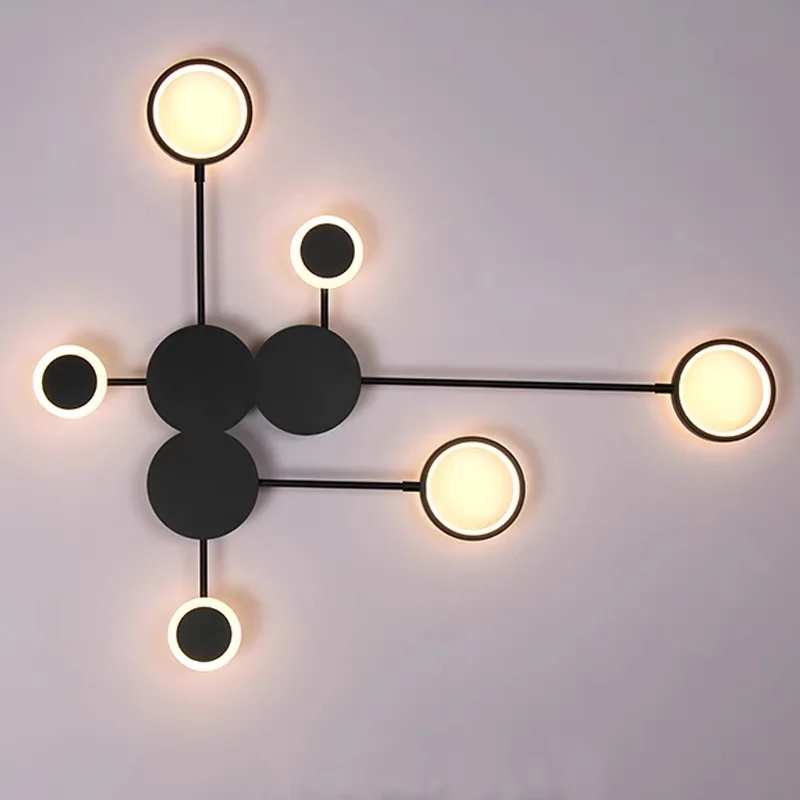 Candelabro de pared Led modern - Foyer Lighting Wall Decor reseña y precio
