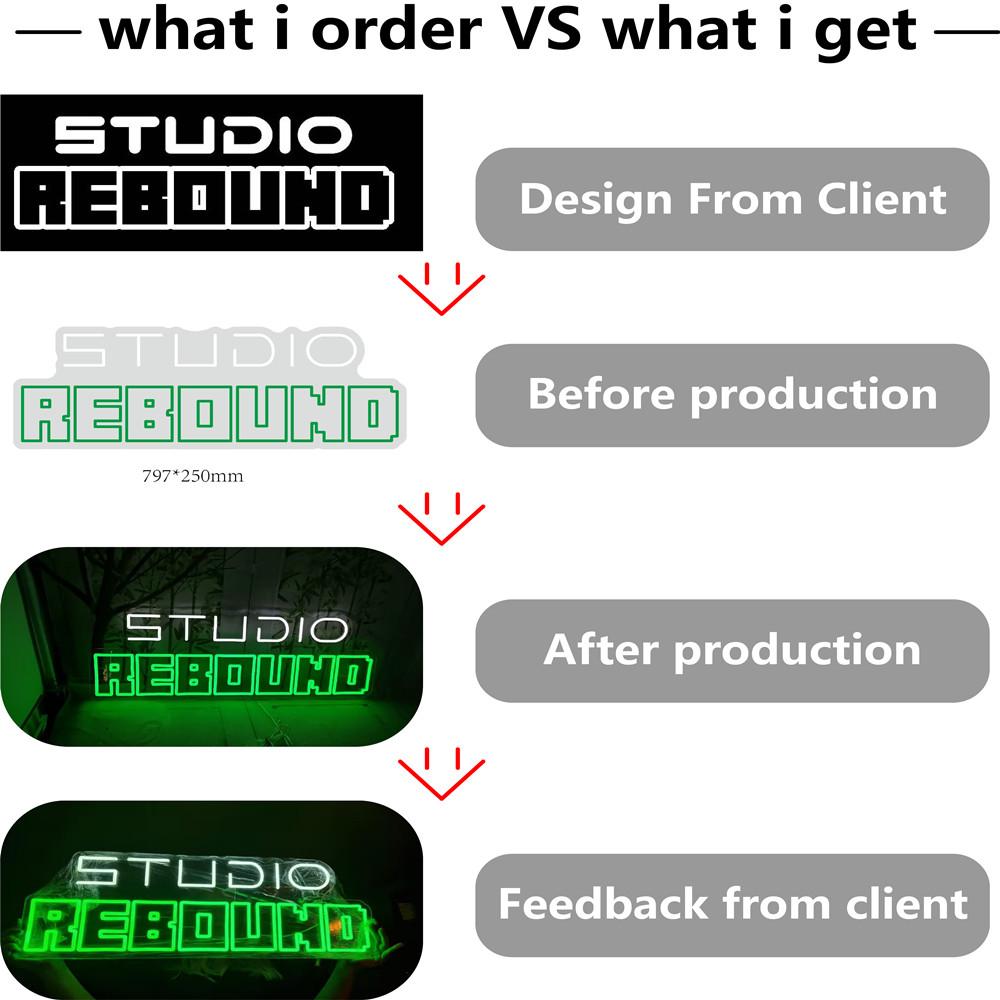 Letrero de neón LED personaliz - Neon Sign Custom Led reseña y precio