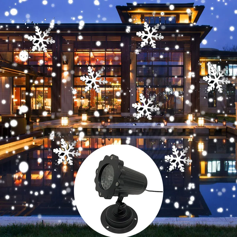 Proyector láser de copos de ni - Lighting Effect Home Decor reseña y precio