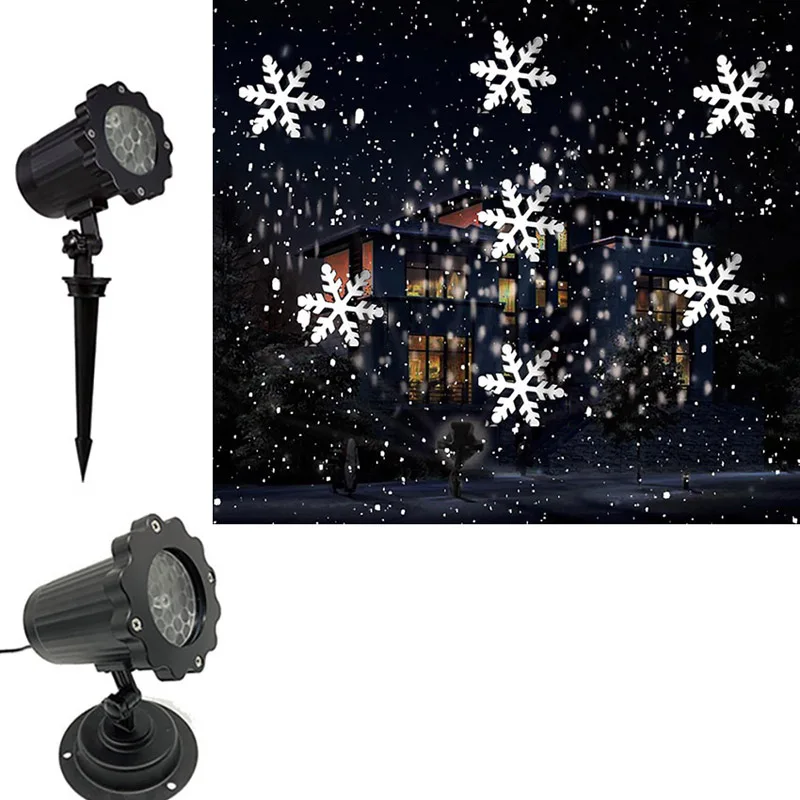 Proyector láser de copos de ni - Lighting Effect Home Decor reseña y precio