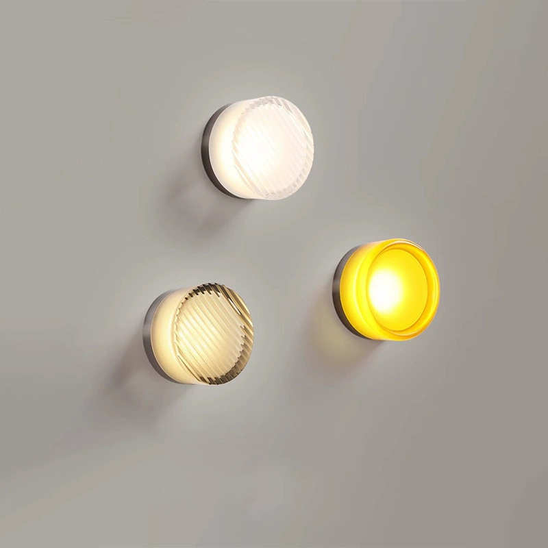 Lámparas de pared redondas mod - Foyer Lighting Wall Decor reseña y precio