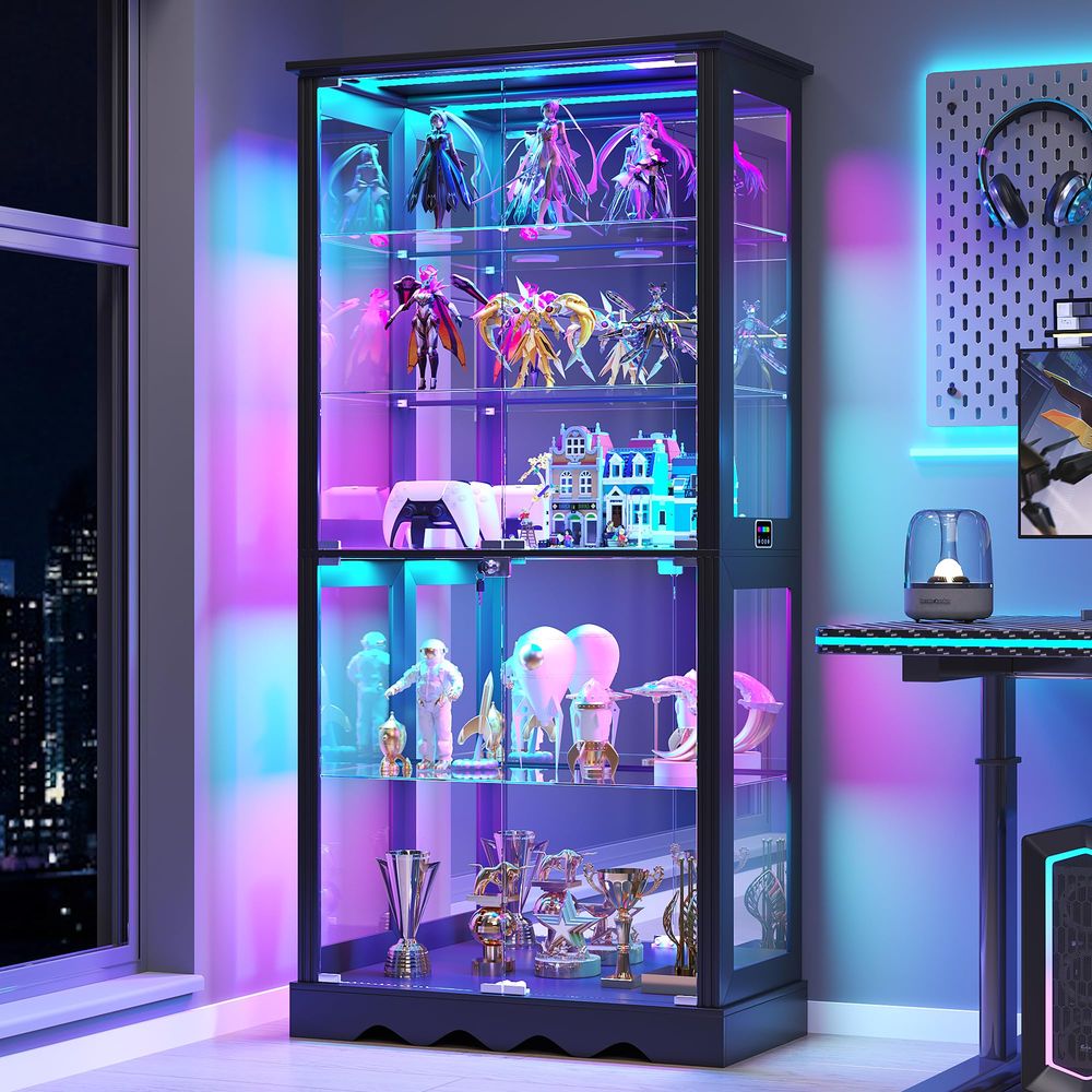 Vitrina con Puertas de Vidrio, - Lighting & Home Decor Studio reseña y precio