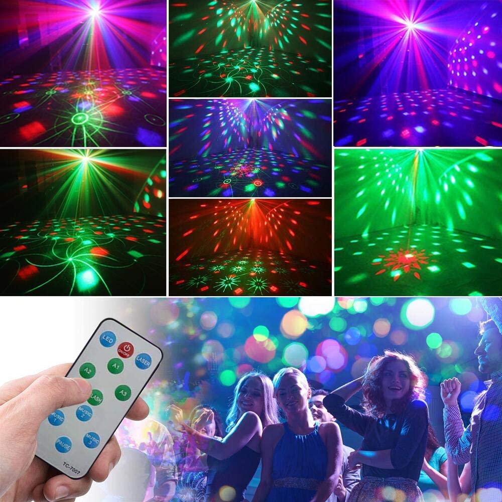 Luces de fiesta Dj Bola de dis - Lighting Effect Home Decor reseña y precio
