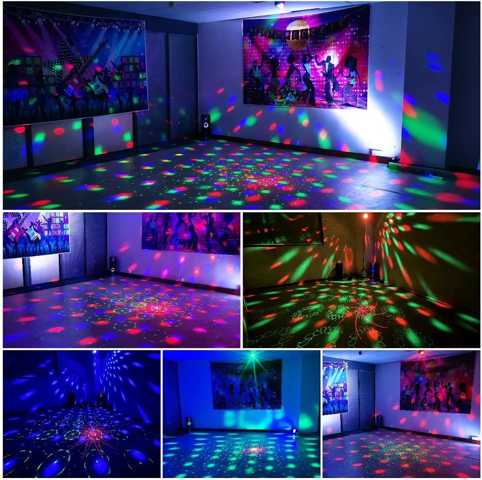 Luces de fiesta Dj Bola de dis - Lighting Effect Home Decor reseña y precio