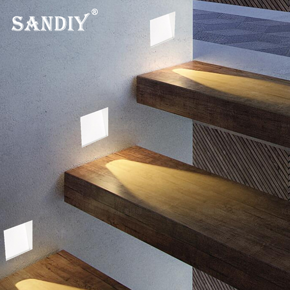 SANDIY-Lámpara de pared empotr - Foyer Lighting Wall Decor reseña y precio