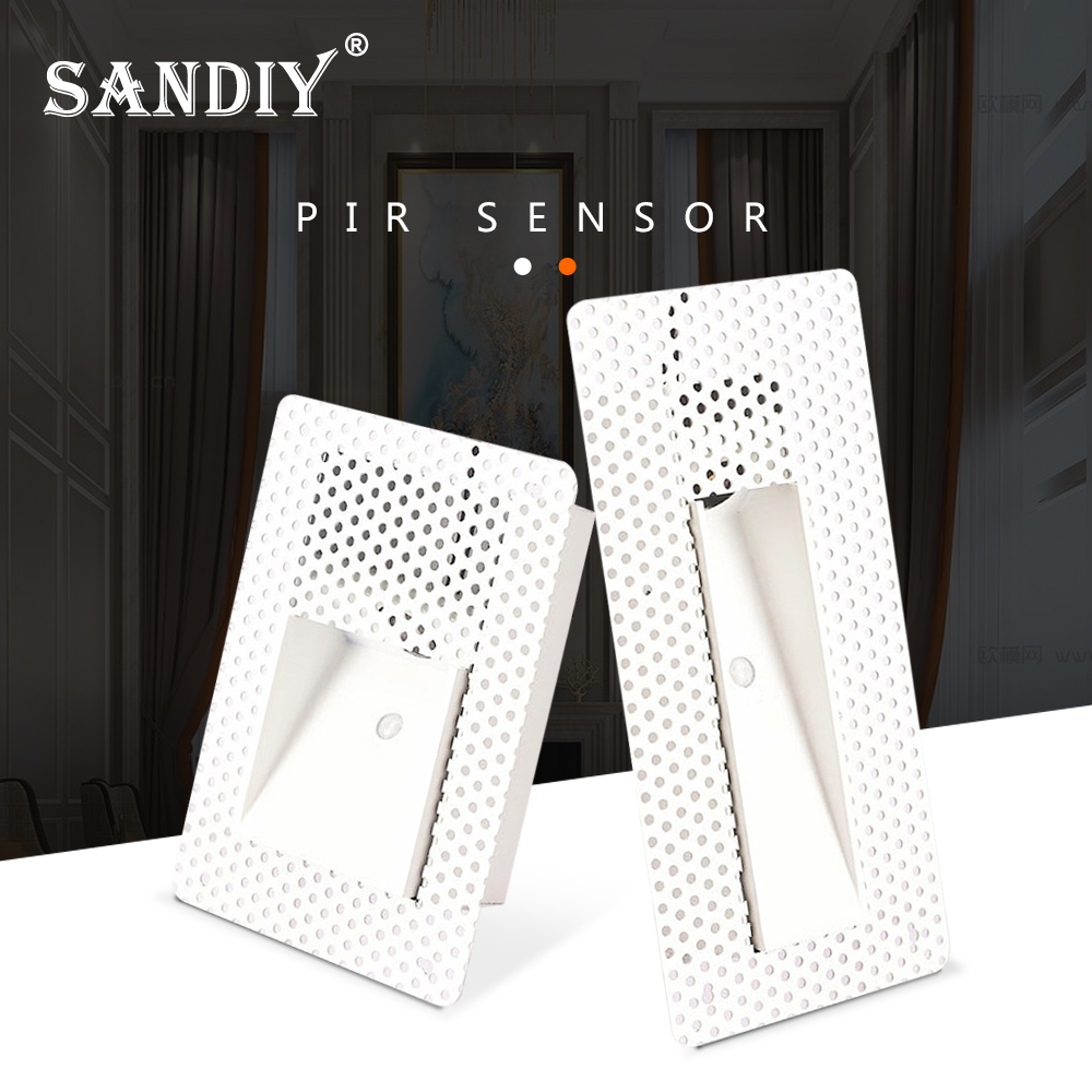 SANDIY-Lámpara de pared empotr - Foyer Lighting Wall Decor reseña y precio