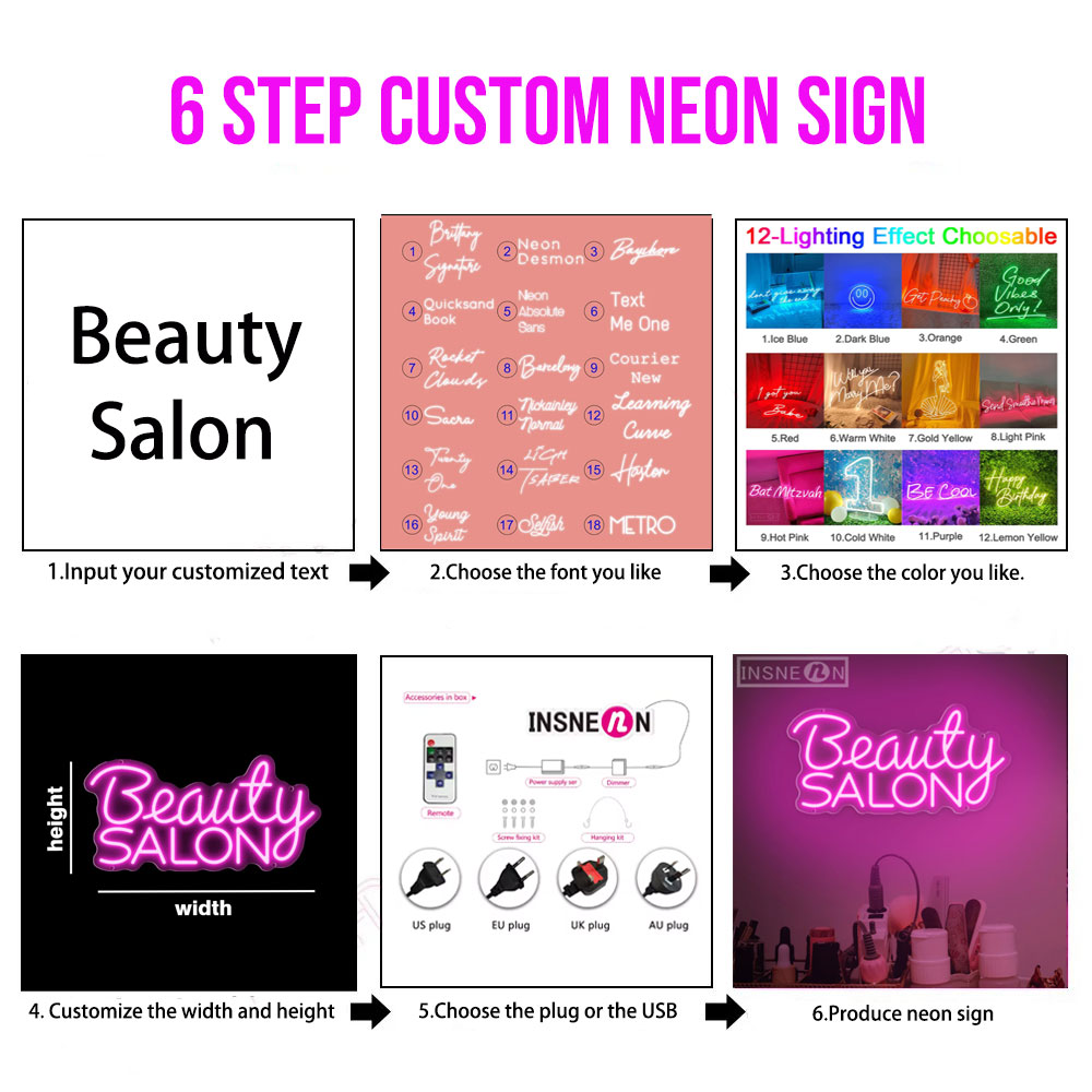 Letreros de Neón LED Personali - Neon Sign Custom Led reseña y precio