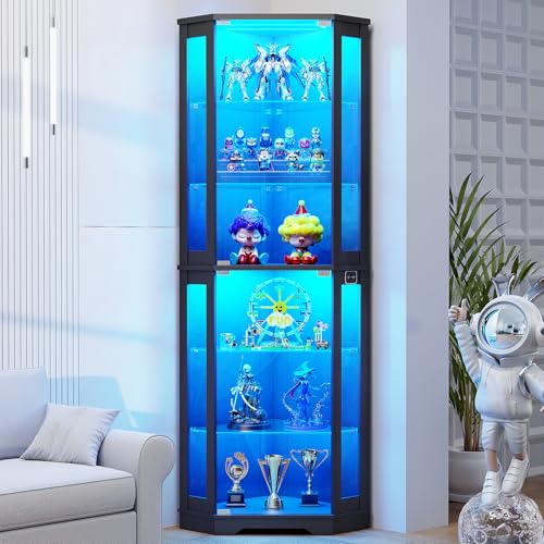Vitrina Esquinera de 71 Pulgad - Lighting & Home Decor Studio reseña y precio