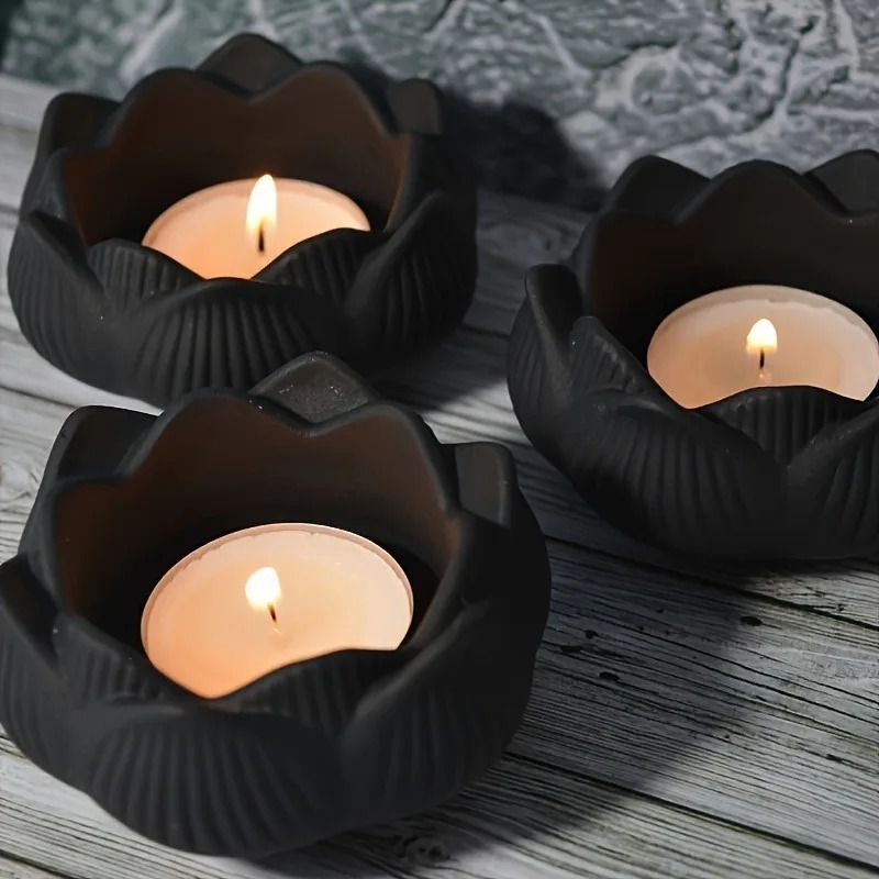 Moldes de resina de silicona c - Candle Holder Set reseña y precio