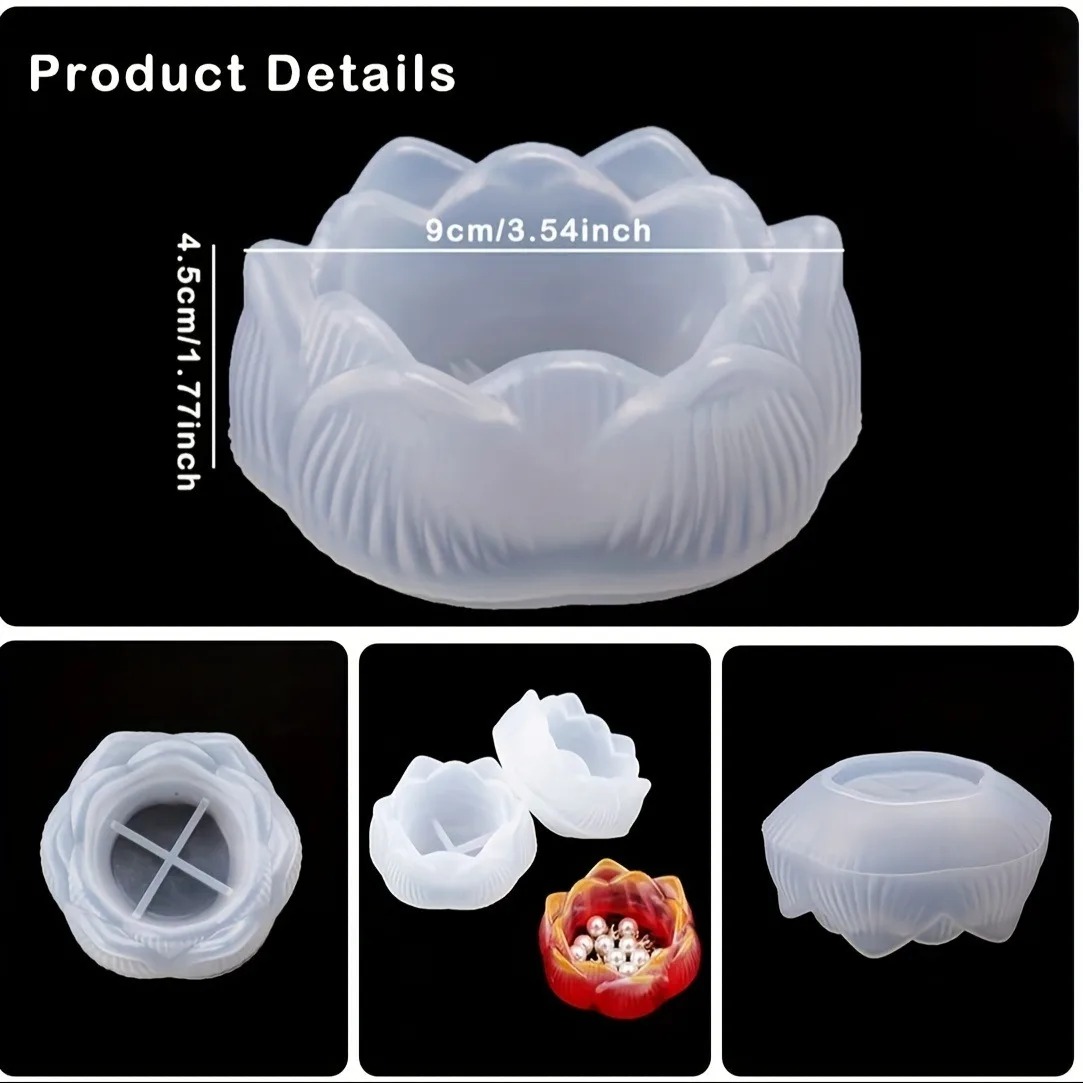Moldes de resina de silicona c - Candle Holder Set reseña y precio