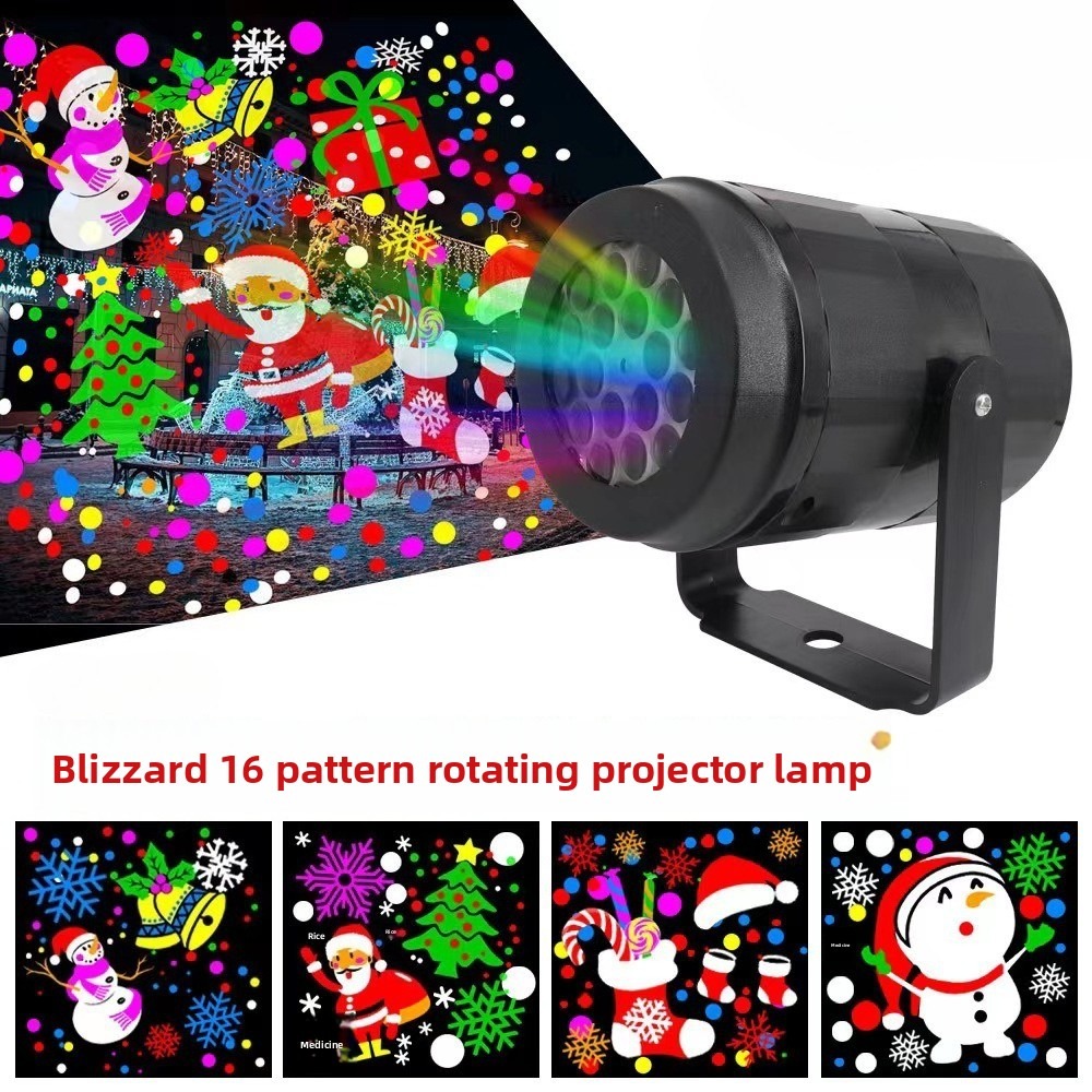 Proyector giratorio de copo de - Lighting Effect Home Decor reseña y precio