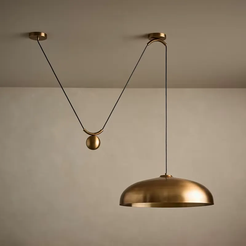 Lámpara Colgante de Latón Ajus - Pendant Light Shade reseña y precio