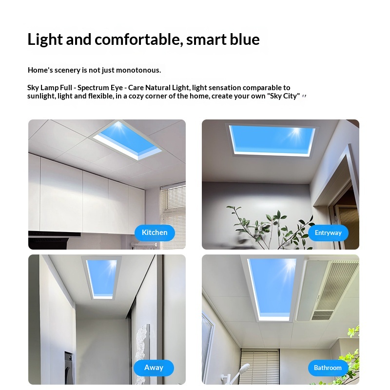 Lámpara de Techo LED Integrada - Lighting Effect Home Decor reseña y precio